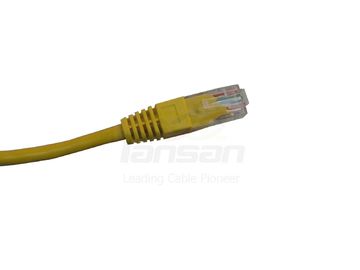 Cu Wire Cat6A Patch Cord 24AWG UTP FTP SFTP RJ45 4 Pairs For Computer Network