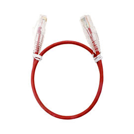 Round PVC STP Ethernet Patch Cord Category 6a 2m 3m 5m Length Bare Copper Wire