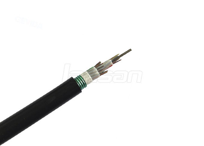 ETL MDPE Lansan GYTS Fiber Optic Cable Multimode OM3 HDPE 0