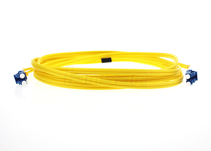 Good Repeatability LC LC Single Mode Patch Cord Customized Length 0