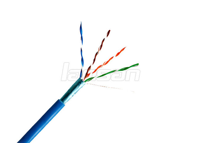 HDPE PVC FTP Cat5e Lan Cable Bare Copper Conductor 0
