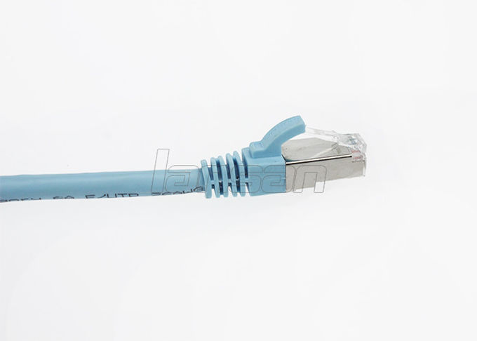 Al Foil Cat6 HDPE FTP Patch Cord Cable 24AWG BC RJ45 0