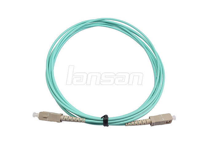 SC APC Fiber Patch Cord Simplex G652D LSZH  Lszh Fiber Optic Cable For CATV 0